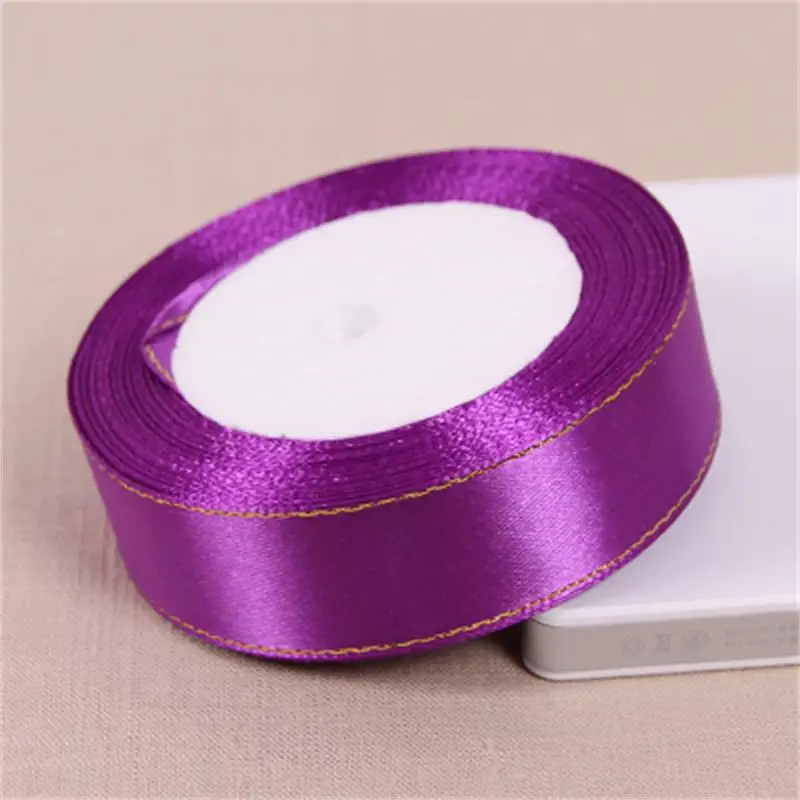 Шелковая атласная лента 25 ярдов|25 yard|satin ribbon weddingsilk satin |