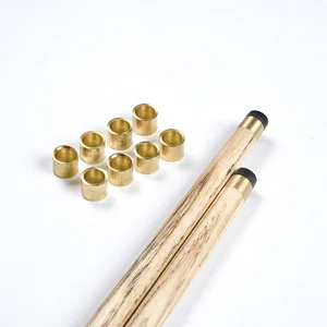 5 шт.лот 10 мм латунные наконечники для бассейна кий для снукера бильярда наконечник кия, аксессуары для бильярда аксессуары Китай