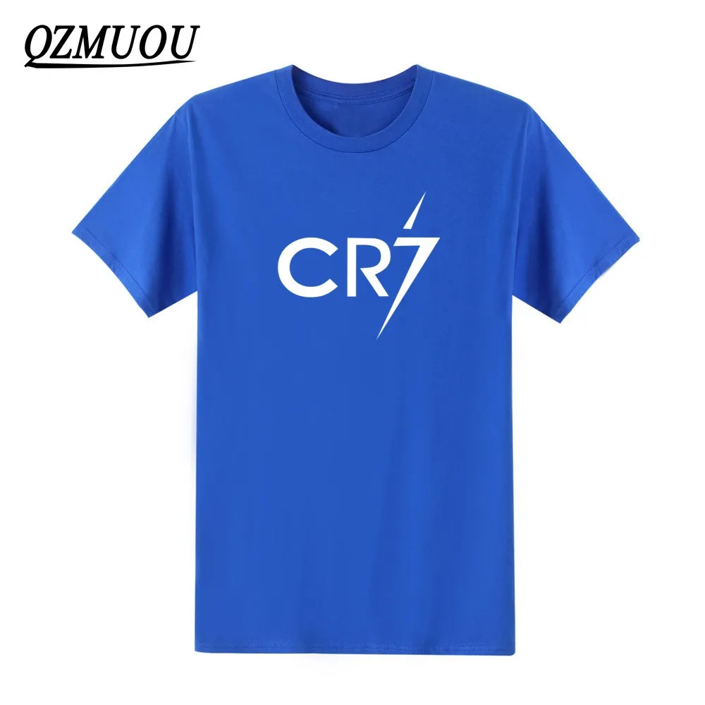 Новинка, модные мужские футболки крутая футболка с Роналдо CR7 Christiano, хлопковые футболки с принтом на заказ размер XS-XXL