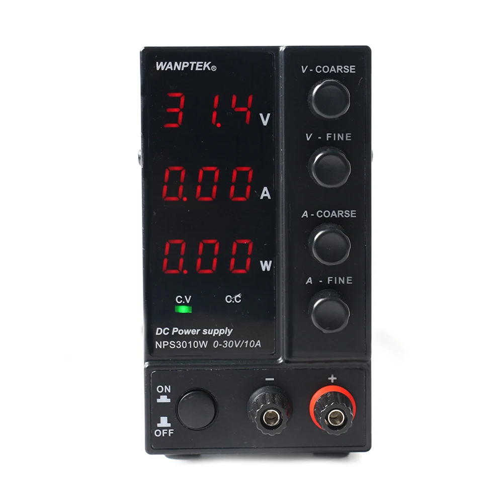 NPS306W DC Регулируемый источник питания мини цифровой 0 30 V 6A лабораторное