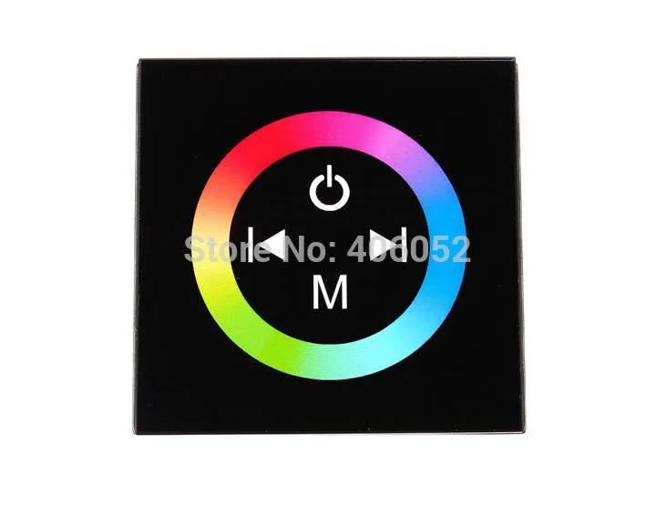 Полноцветный светодиодный контроллер RGB с сенсорной панелью 12 В 24 постоянного