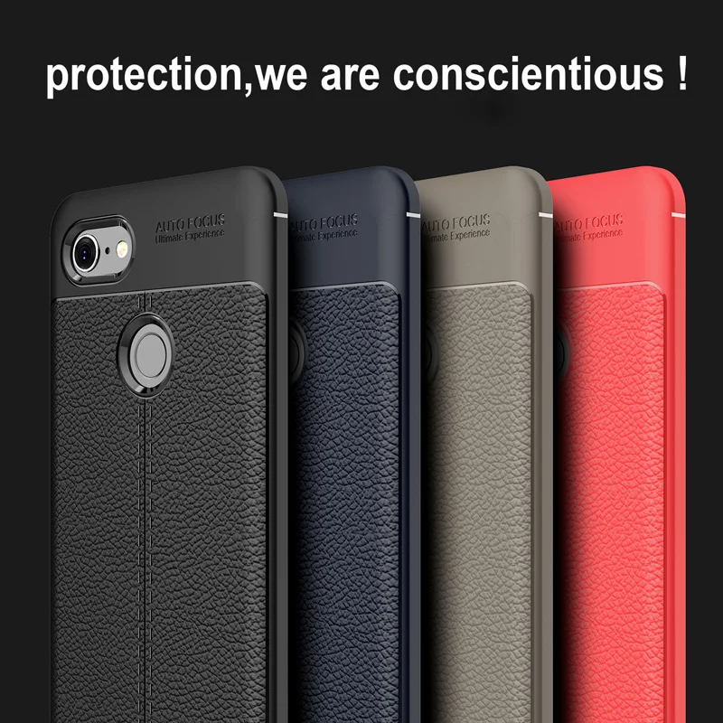 Case For Google Pixel 3a XL 2 3 Pixel2 Pixel3 Cover Armor Bumper Soft Silicone Carbon Fiber Tpu coque Shell | Мобильные телефоны и