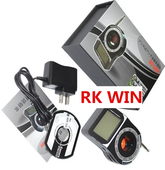 Антишпионский Лазерный беспроводной детектор сигнала CC309 с экраном 1 6 дюйма