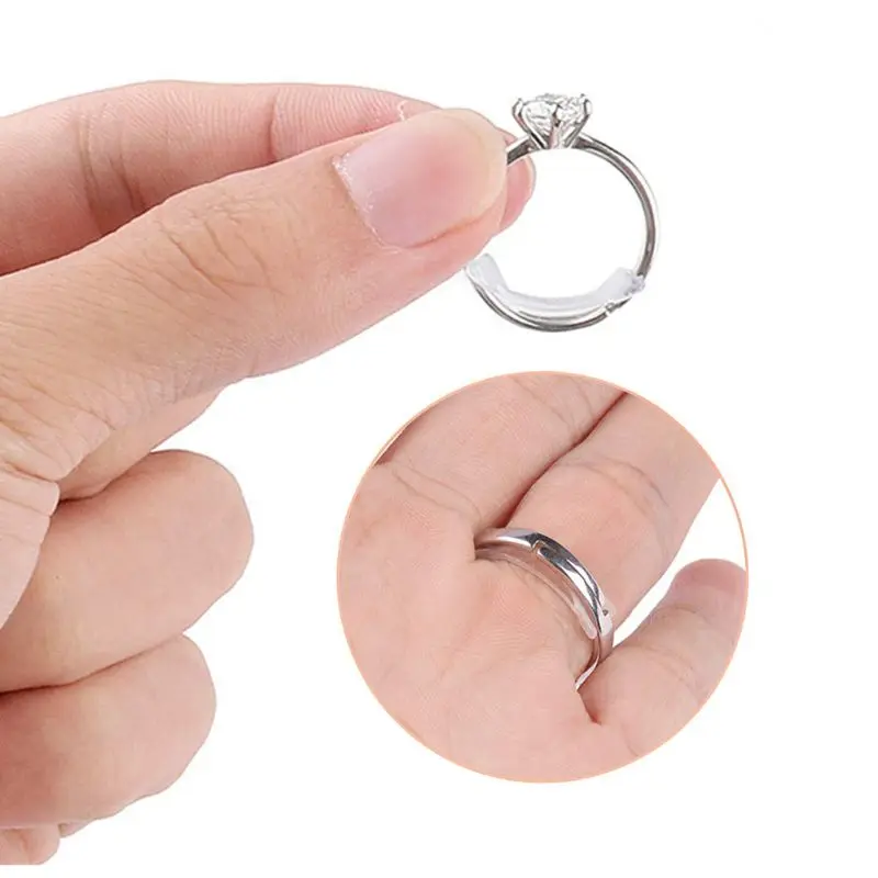 14Pcs Invisible Ring Size Adjuster for Loose Reducer Spacer Guard | Украшения и аксессуары