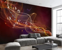 beibehang custom papel de parede 3d wallpaper any size universe fantasy ribbon balloon decoration wall paper background wall