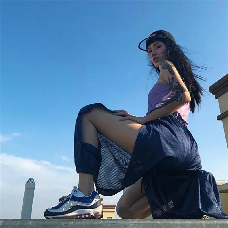 Женская одежда брюки женские Капри для женщин harajuku спортивные штаны плюс размер