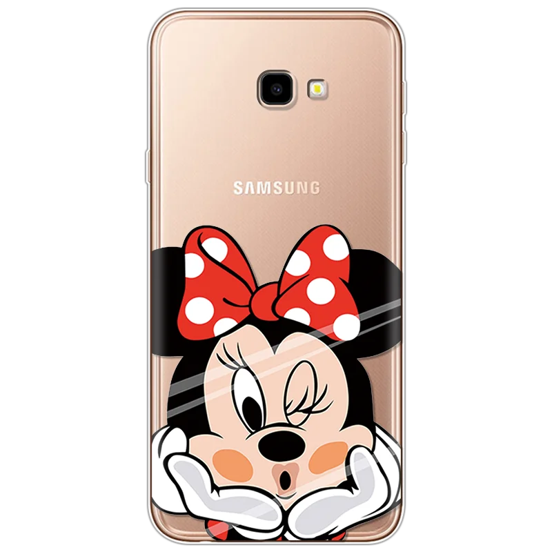 Чехол для samsung Galaxy J4 с мультяшным принтом для пары, защитный чехол для samsung Galaxy J4 Plus J415 SM-J415F J4Plus J 4, мягкий чехол