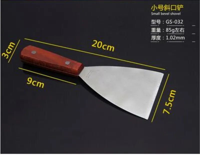 Обновление 1 шт ролл из жареного мороженого лопата шпатели нержавеющей стали