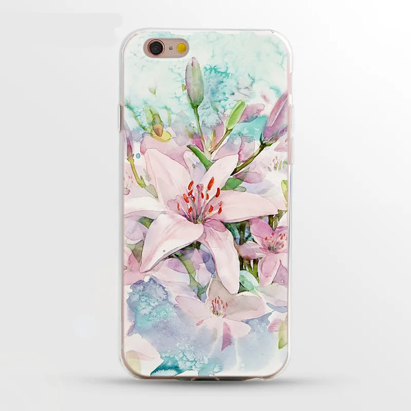 Чехол для Телефона Iphone 6 S Роскошный силиконовый мягкий чехол Funda 7Plus Чехлы 5 5S SE 2020 7