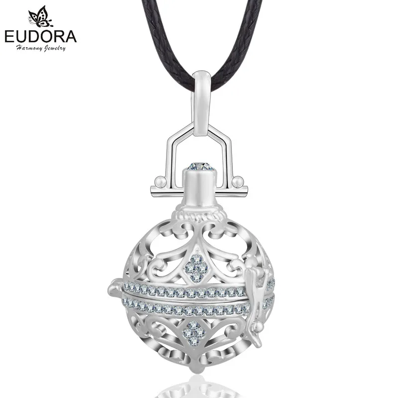 Модное медное ожерелье ювелирные изделия 18 мм юдора гармония шар хрустальный