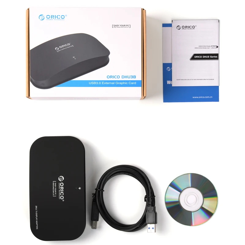 ORICO USB3.0 к DVI/HDMI совместимый внешний монитор конвертер Разъем графика контроллера