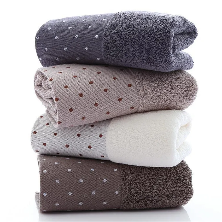3PCS/Set high quality Cotton bathTowel Set Absorbent face Beach Towel for Adults home bathroom white gray Towels