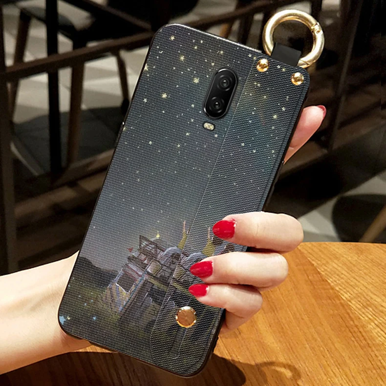 Мягкий силиконовый чехол для Oneplus 3 One plus 3T 5 5T с ремешком Space Sky 6 T / 1 +