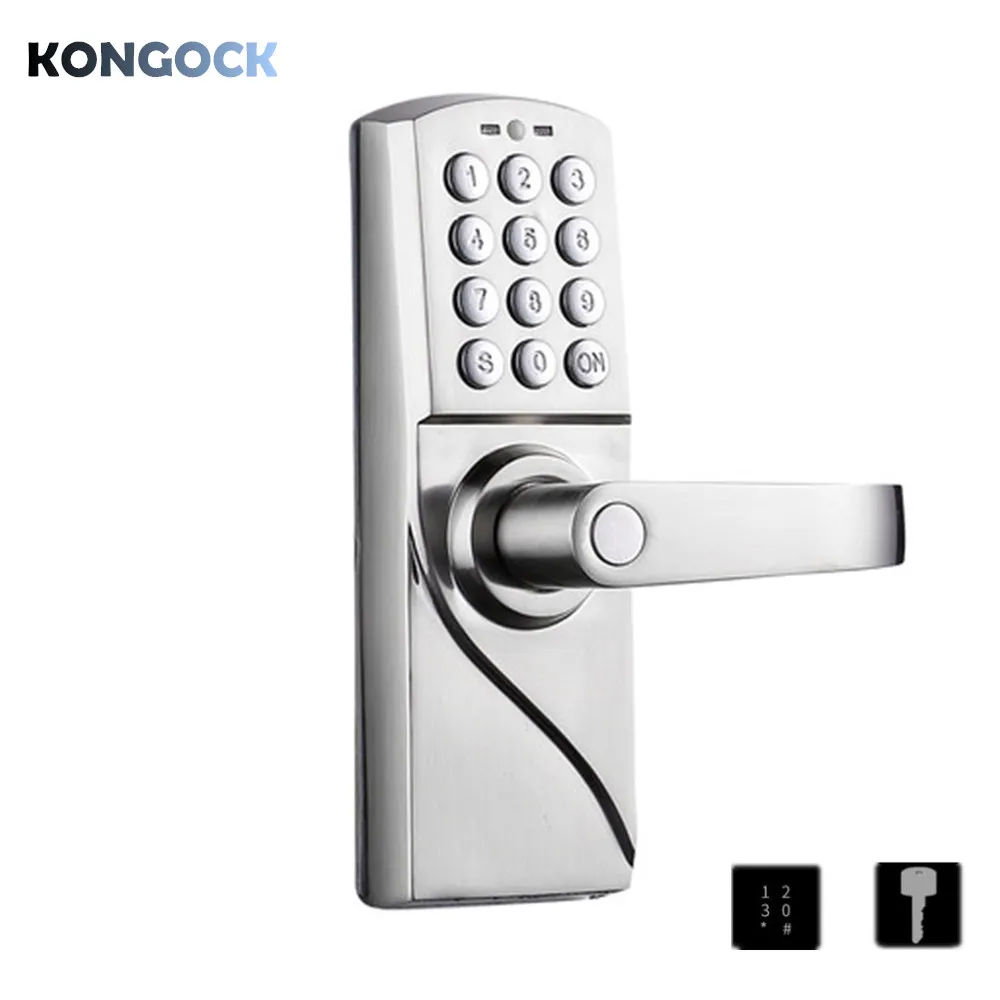 Keyless digital Password keypad умный дверной замок, дверная ручка Левая или правая ручка