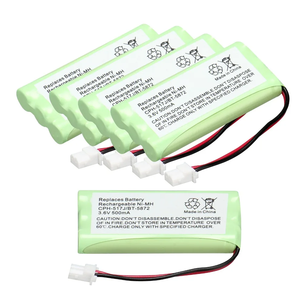 Новое поступление 9 Упаковок walkie talkie battery 3 6 В 500 мАч аккумулятор для домашнего