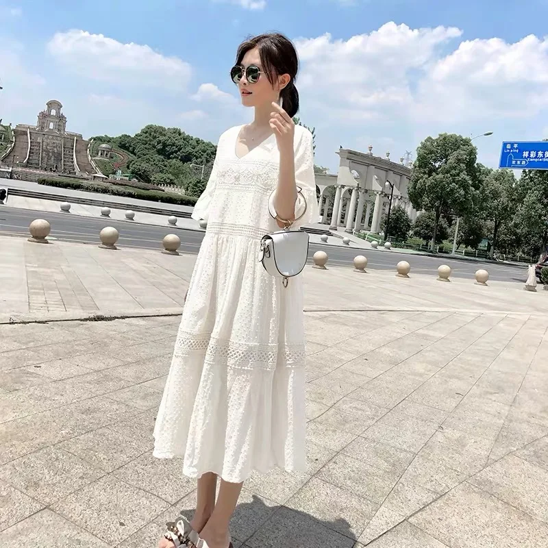 Afei Tony fashion женское летнее платье для беременных с v-образным вырезом кормления