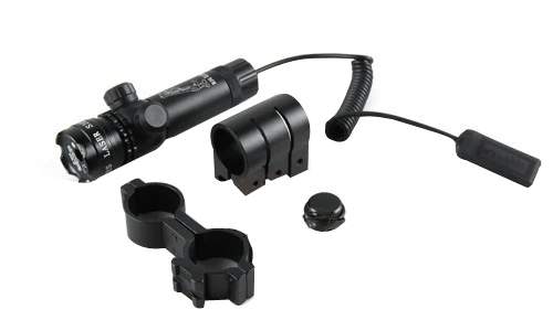 5nw Hunting Green Laser Sight Adjustable Tactical Torch Flashlight Illuminator Designator With Weaver Mount and Switch | Спорт и