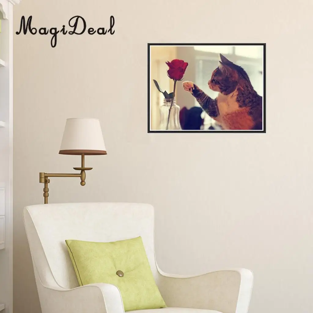 MagiDeal мультфильм 5D алмазное рисование на холсте DIY по номерам декор для гостиной