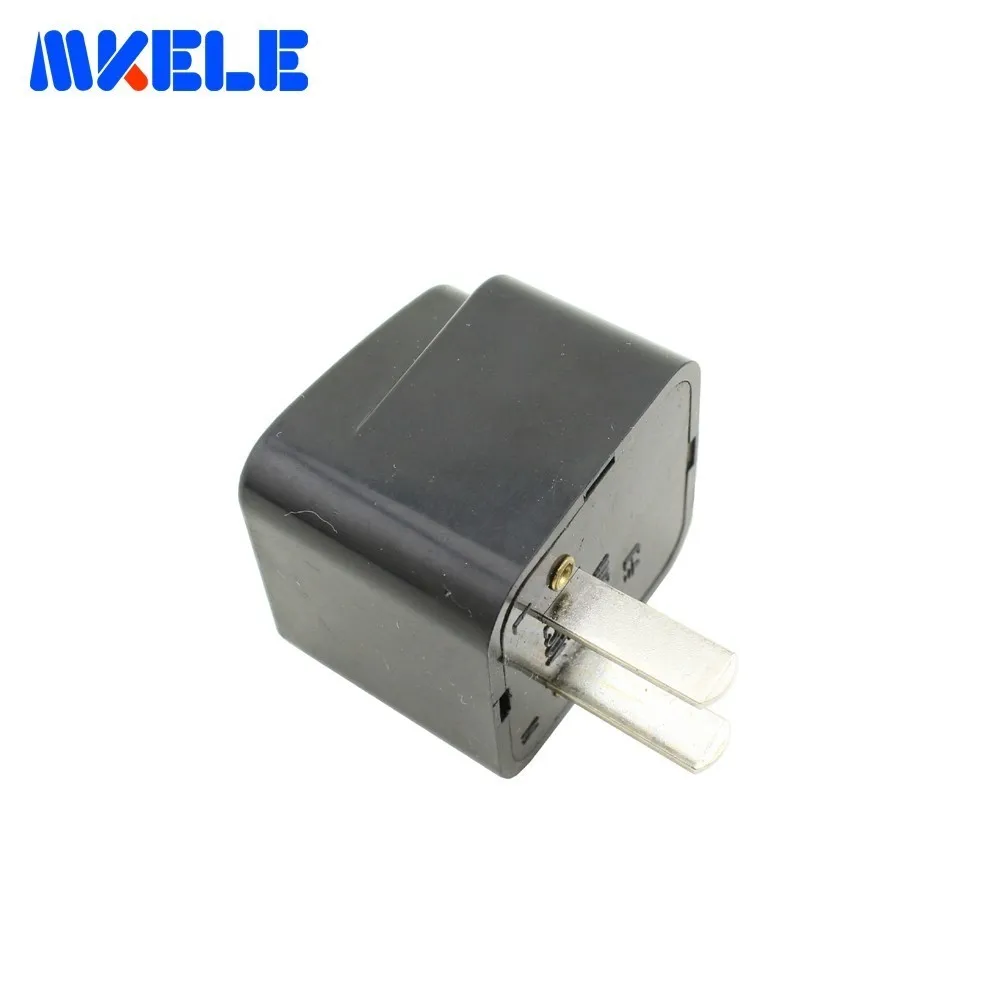 Универсальная 3-контактная Портативная Черная розетка переменного тока US в JP, дорожная промышленная преобразовательная вилка Универсальная 3-контактная Портативная Черная розетка переменного тока US в JP, дорожная промышленная преобразовательная вилка