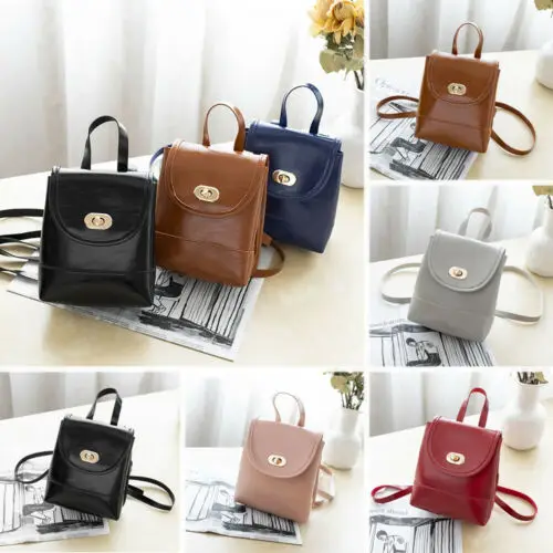 Женский рюкзак из искусственной кожи школьный высокого качества для