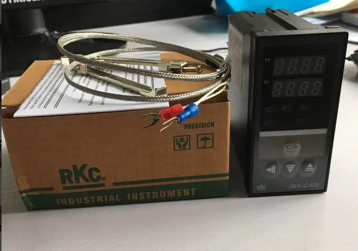 REX C400 двойной цифровой RKC дисплей PID регулятор температуры C400FK02 V * AN с выходом SSR