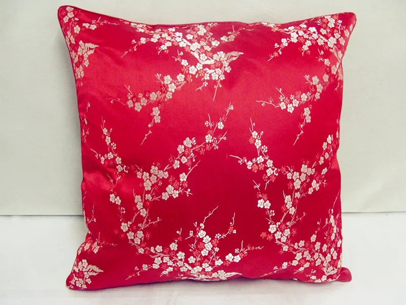 

Ручная работа цветочный китайский стул наволочка для дивана этнические поясничные Декоративные Чехлы для подушек шелковый атлас наволочка 45х45см