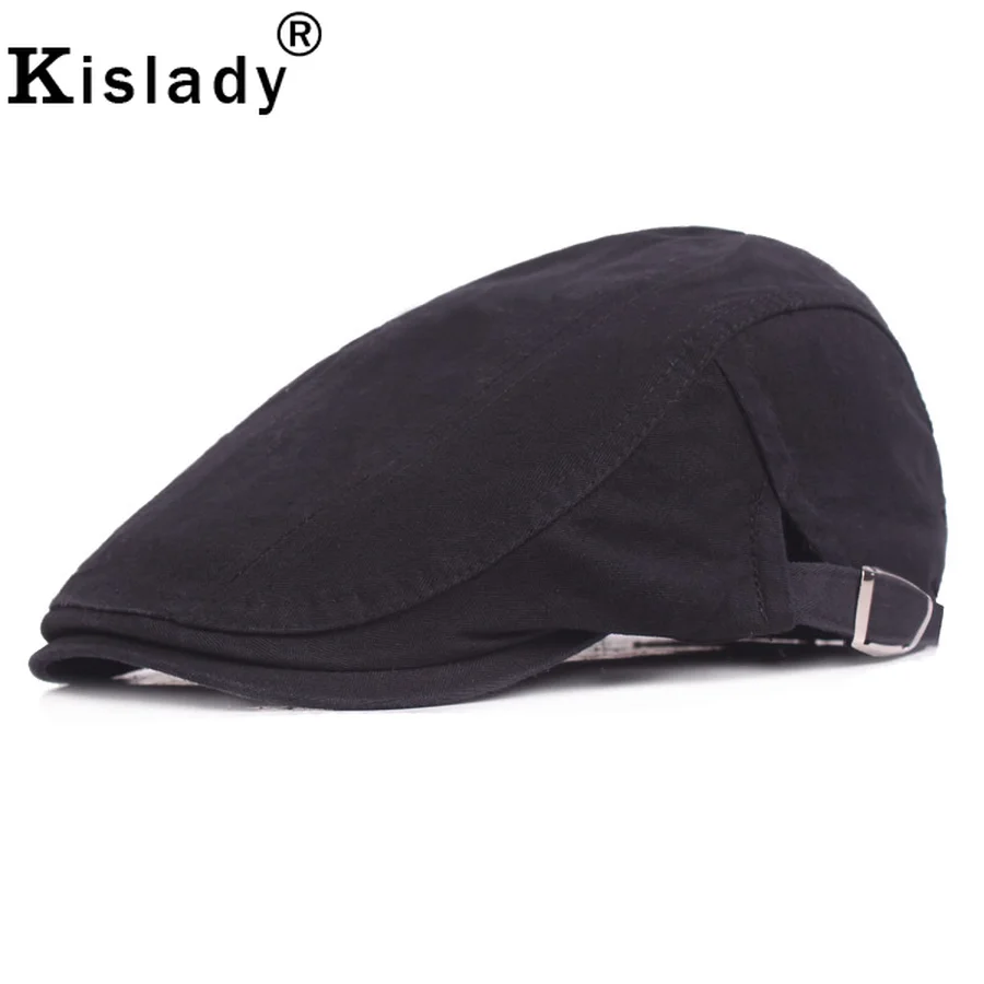 Новинка 2019 весенние винтажные однотонные береты Kislady летняя Высокая мода для