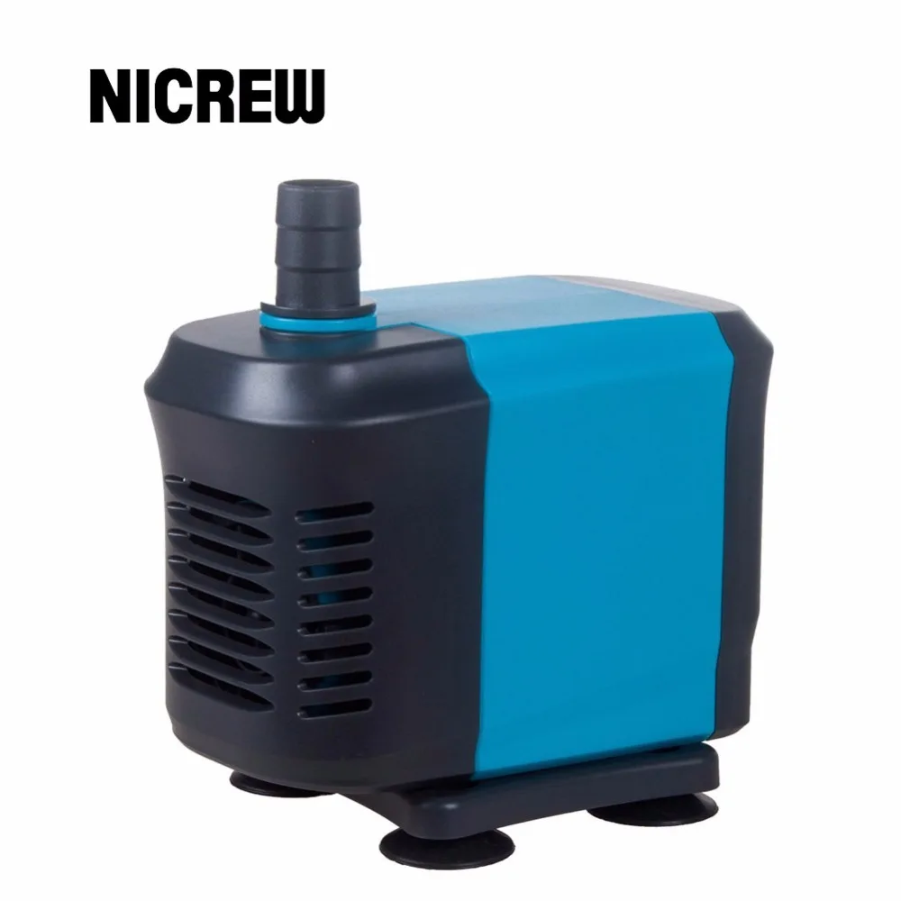 Nicrew 20/40/55W погружной водяной насос для циркуляции воды аквариум Мощность фонтан