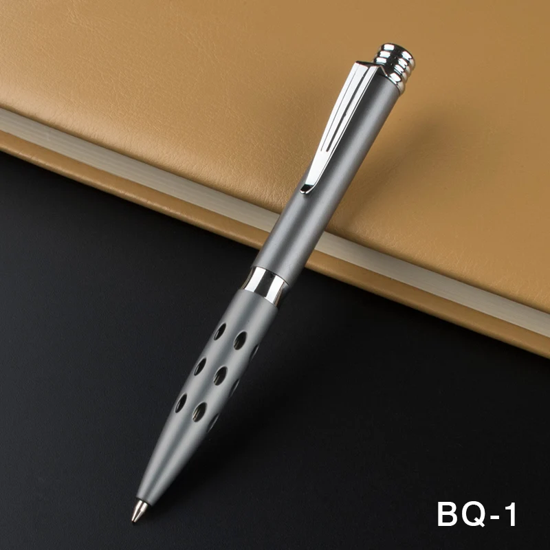 Миниатюрная шариковая ручка MONTE MOUNT серебристая металлическая серая золотистая