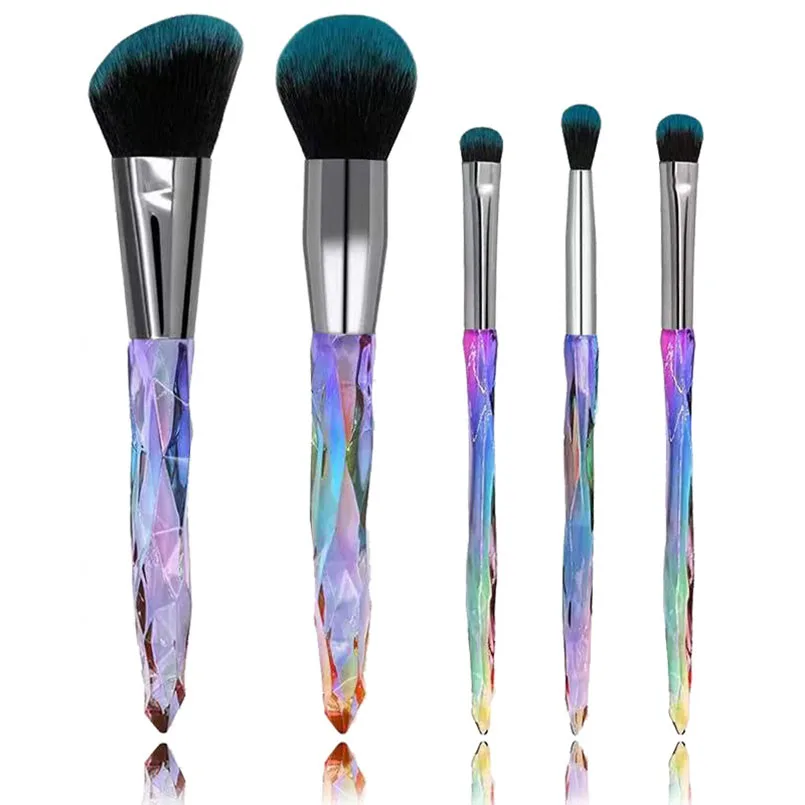 5 шт. набор кисточек для макияжа Алмазная градиентная свободная пудра Контурные