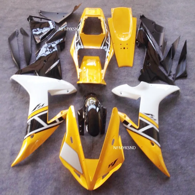 Лидер продаж обтекатель для мотоцикла комплект обтекателей Yamaha YZF-R1 2002-2003 желтый