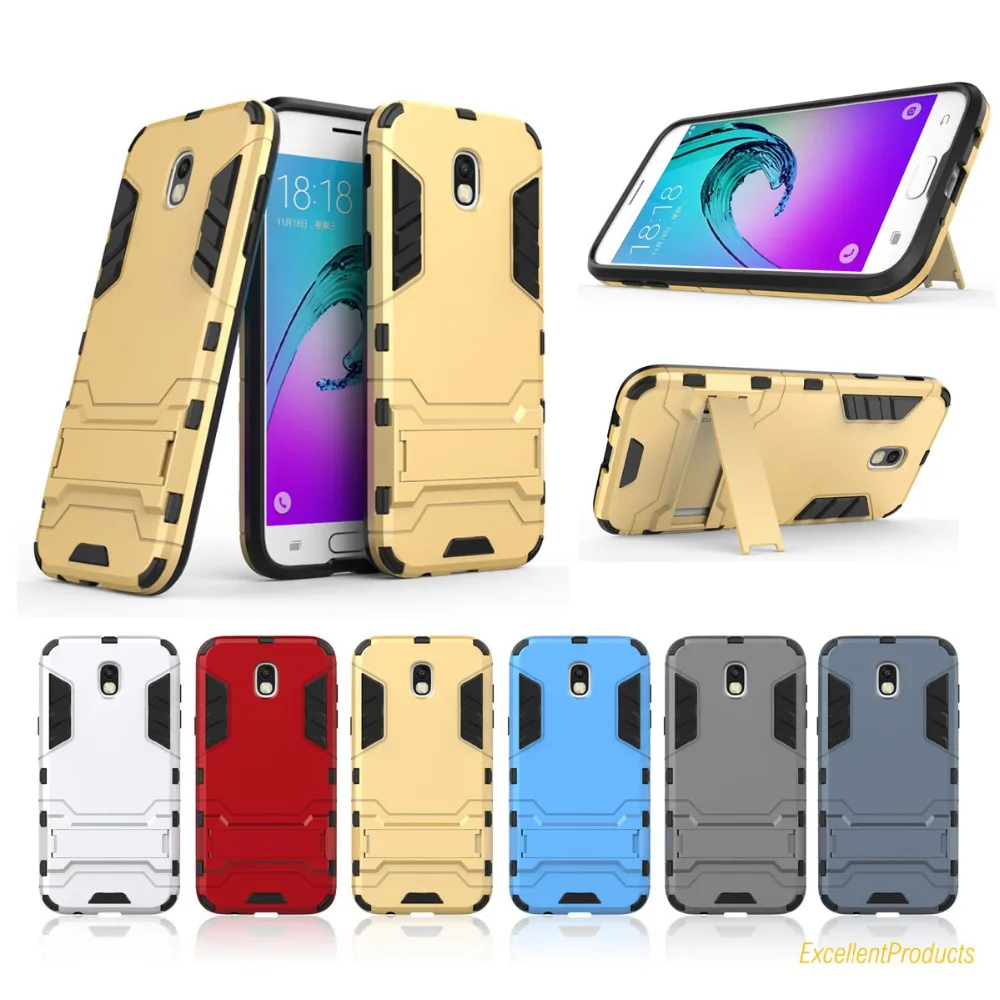 Для samsung J3 2017 J330F защитный чехол ударопрочный гибридный бронированный жесткий