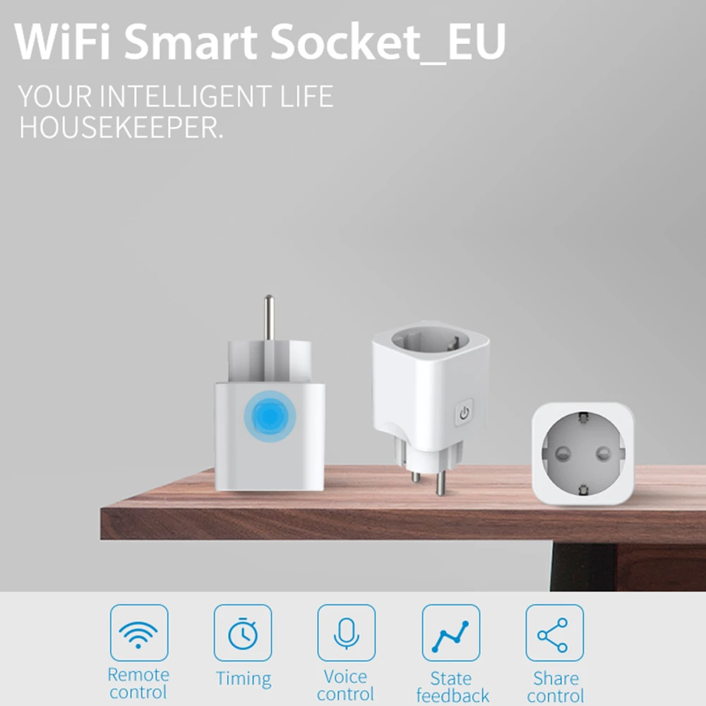 Умная розетка Timethinker Ewelink, wi-fi переключатель, приложение, голосовой пульт дистанционного управления, таймер, штепсельная вилка европейского стандарта для Alexa Google Home Automation IFTTT