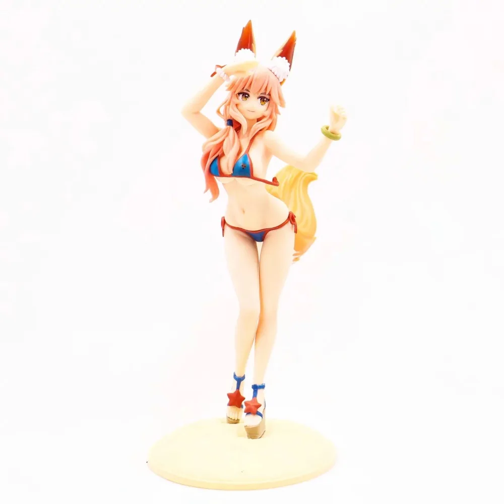 1/6 Fate/Grand Order Tamamo no Mae Berserker лиса уши хвост купальный костюм ПВХ фигурка