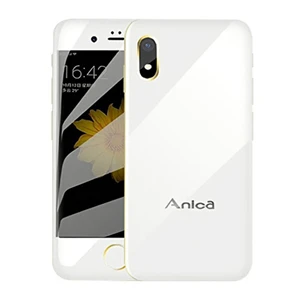 white Original Mini Smartphone Anica i8 2.45" Android 6.0 WCDMA 3G CellPhone WiFi GPS Speaker mobile phone Support Google Store - Цвет: white