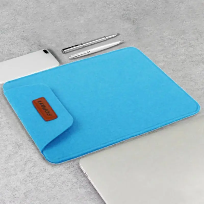

2019 New Tablet Sleeve Case for iPad 15 inch Multi-functional Leisure Felt Handbag high quility Tablet Sleeve Case Dropshipping