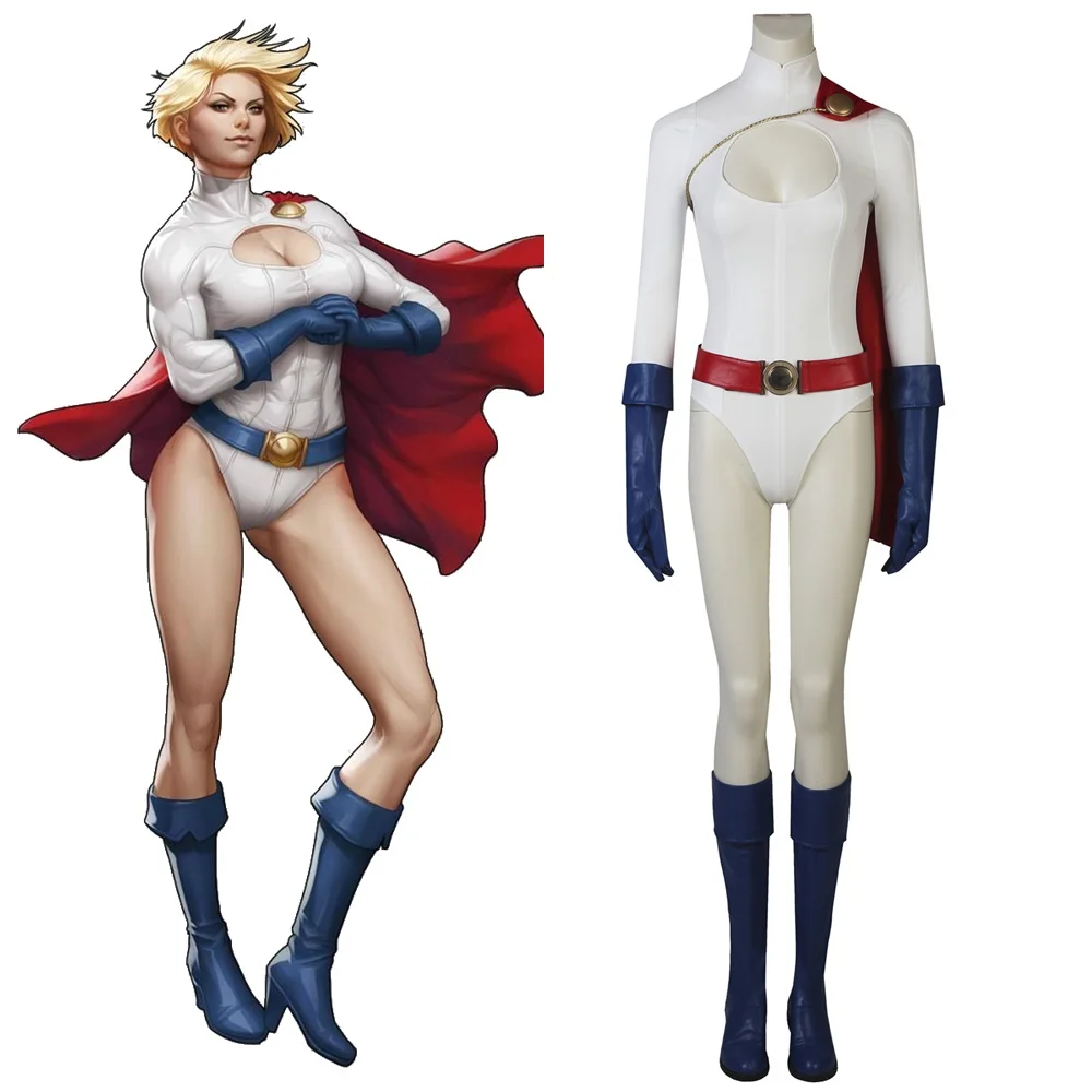 

Power Girl Kara Zor-L Cosplay Costume Halloween Outfit