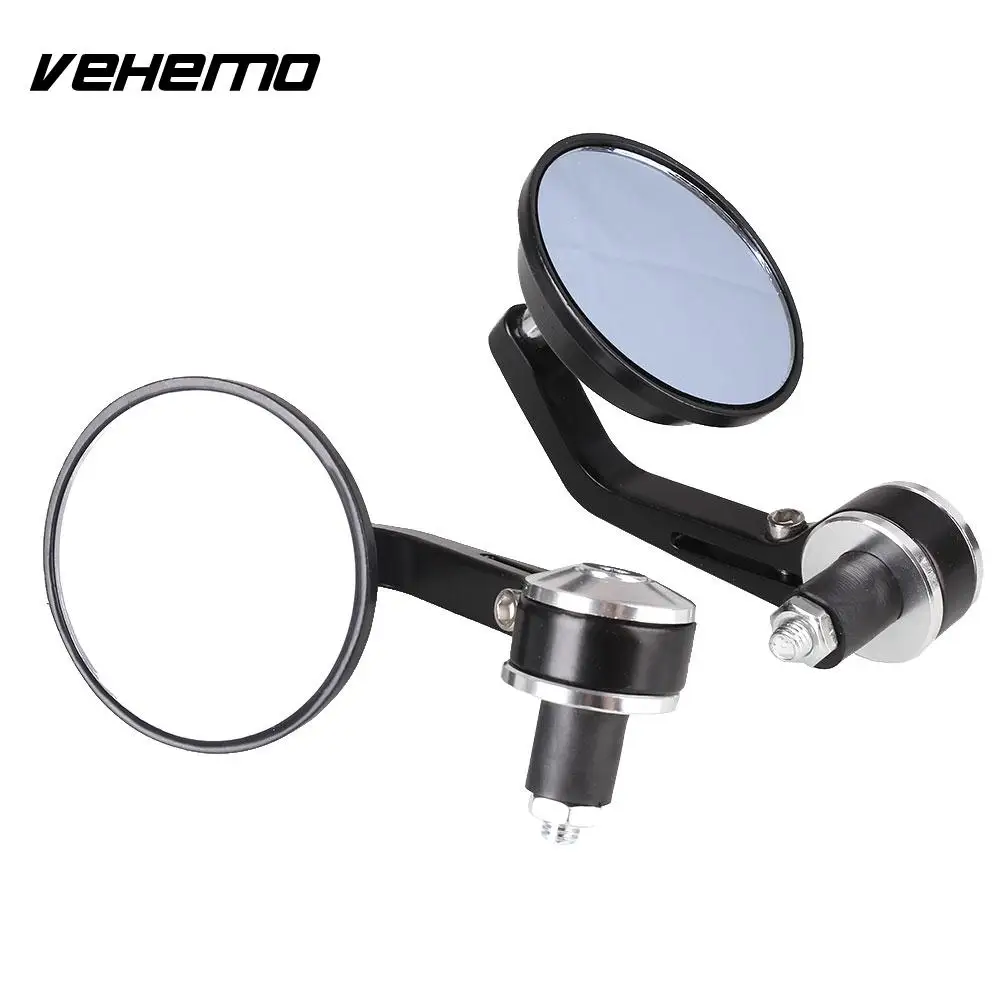 1 Pair Handlebar Hand Grips Moto Motorcycle Motorbike Scooters Rear View Mirror | Автомобили и мотоциклы
