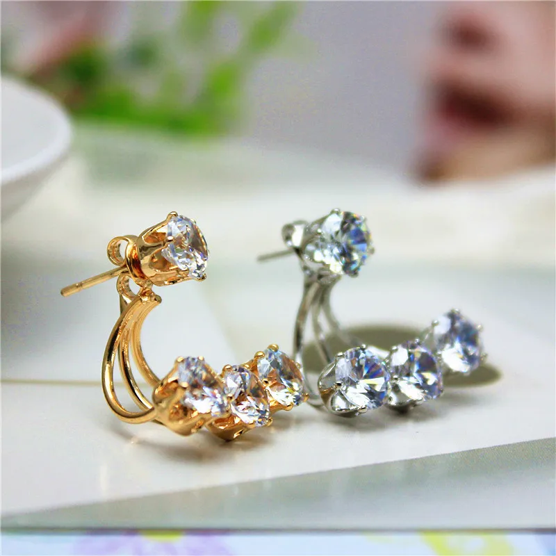 2016 новый дизайн модные брендовые ювелирные изделия крючок цветы стразы