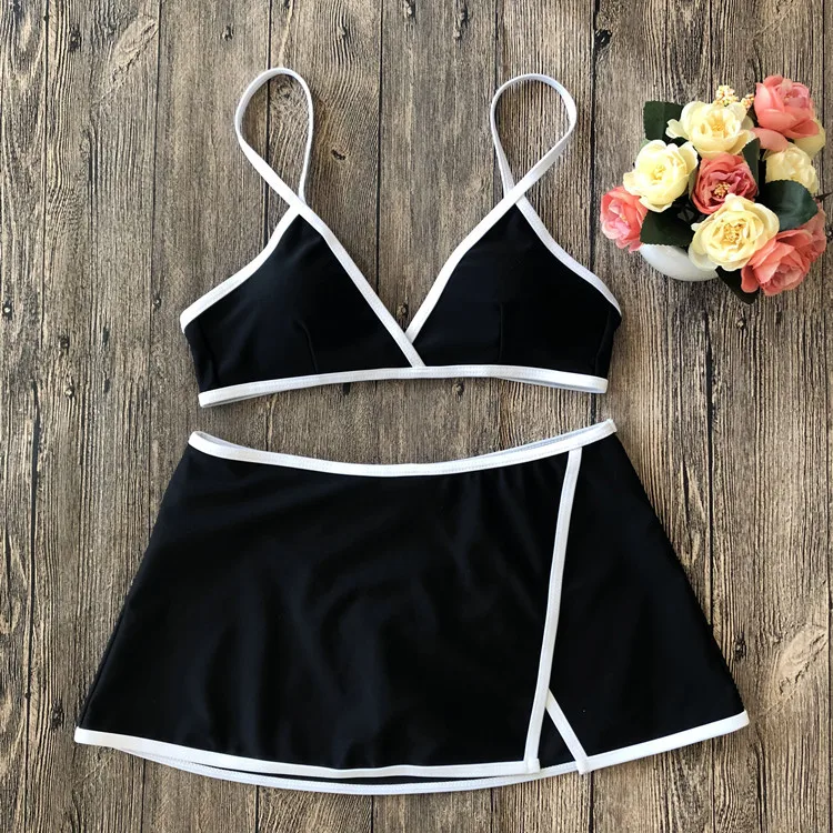 Новинка 2019 года трусики бикини для женщин купальник Высокая талия ванный