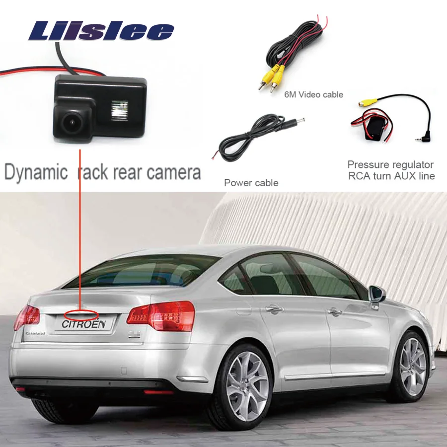 Liislee для Citroen C5 RD TD 2006 ~ 2016 C6 2005 2012 Автомобильная камера заднего вида парковки hd CCD