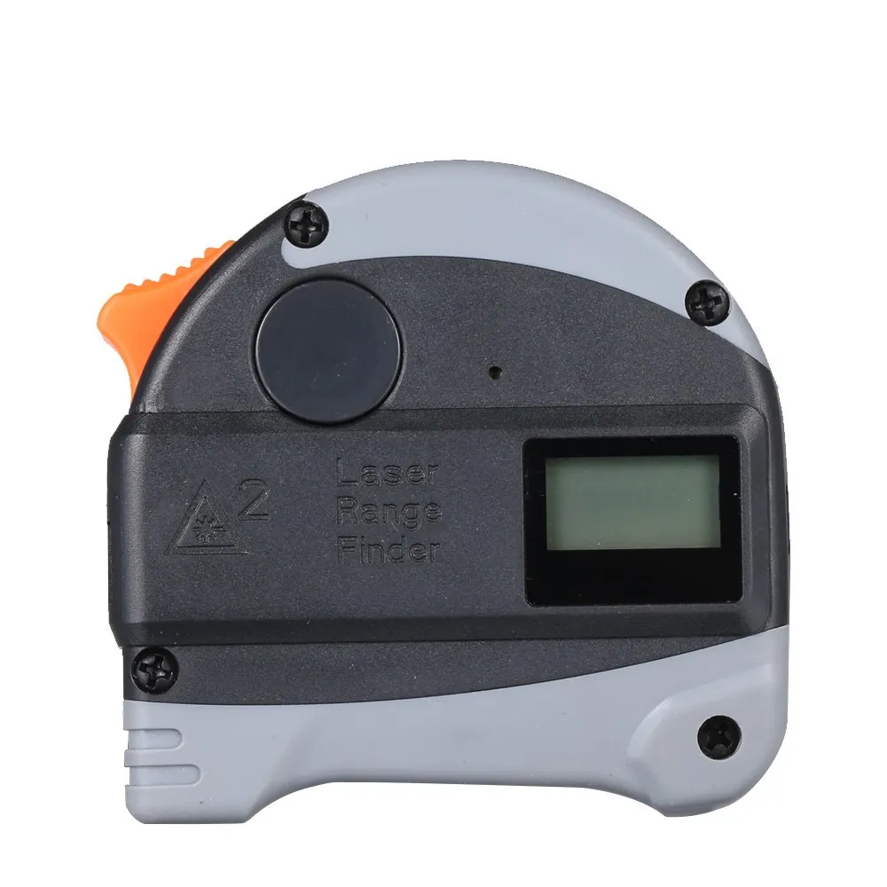 

5m 30m 2-in-1 Digital LCD Display Tape Measure Laser Retractable Distance Laser Range Finder Measuring Tape