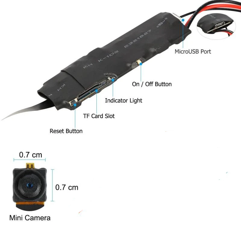 Yinew мини видеокамера wifi мини камера HD 1080P P2P/IP микро камера инфракрасного ночного видения камера обнаружения движения DVR видео рекордер