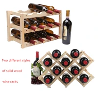 red wine rack 1012 wooden bottle holder mount bar solid wood shelf folding wood wine rack alcohol neer drink bottle holders