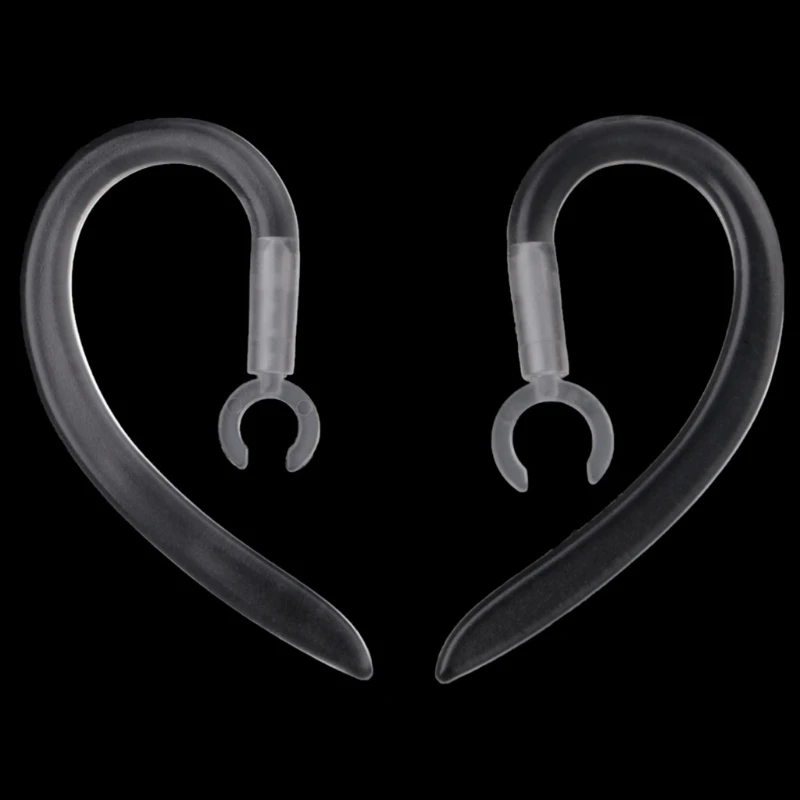 1 пара силиконовых поворотных выдвижных ушных крючков Earloop для Bluetooth наушников