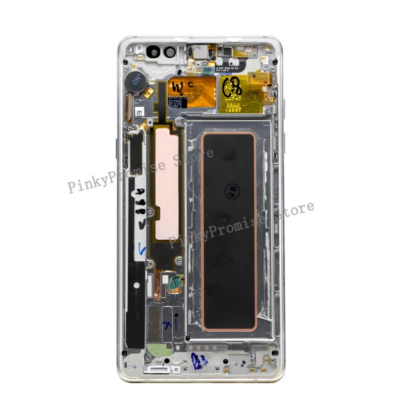 Супер AMOLED lcd для samsung Note FE lcd N935F N935F/DS дисплей сенсорный экран дигитайзер в сборе для samsung N930F Note 7 lcd