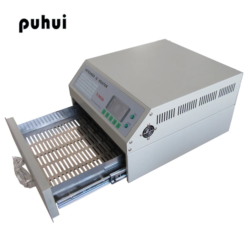 PUHUI T 962A DGC Инфракрасная печь для оплавления припоя инфракрасный нагреватель IC BGA