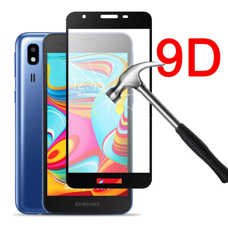 9D закаленное стекло для Samsung A2 Core 9H Защита экрана samsung Galaxy a2core A260F A260G 5 0 защитная