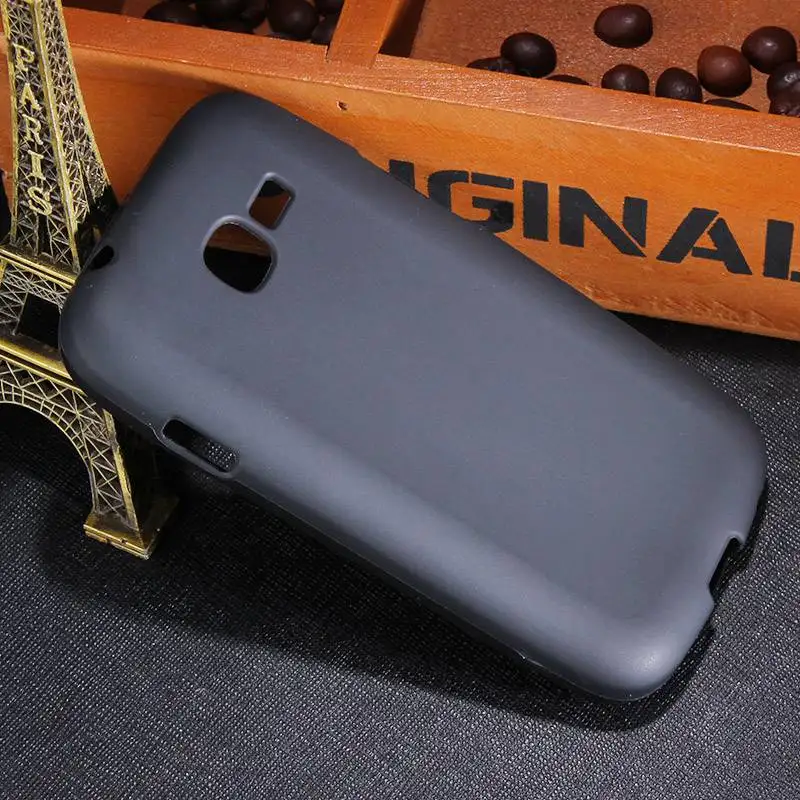 Черный гелевый мягкий Противоскользящий чехол из ТПУ задняя крышка для Samsung Galaxy