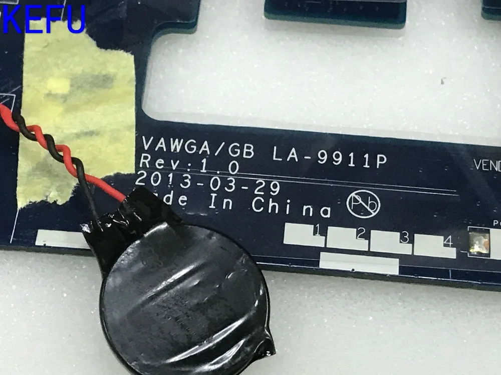 

Материнская плата VAWGA/ GB LA-9911P для ноутбука LENOVO G505, встроенный процессор A6 + GPU